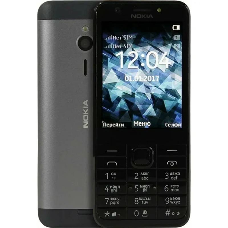 

Nokia 230 телефон с двумя SIM-картами, большими кнопками, аккумулятором большой емкости, моноблок для подарков