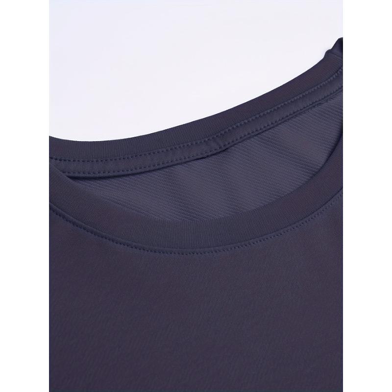 European Size Short-Sleeved T-Shirt with Summer Patterns for Men