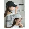 Cap Face-slimming Effect Hat Deep Ladies UV Stylish Men Summer Plain Spring Cool Simple Cotton-linen Larger Size Baseball Sports Running Ecru Gift