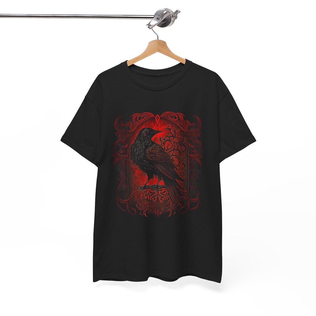 Odin's Raven T-Shirt, Norse Yggdrasil Tree of Life Tee