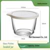 Food-Grade Transparent Glass Jar with Lid for Kimchi, Pickled Vegetables, Grains, Fruits, and Vegetables