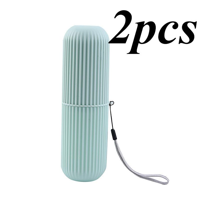 Portable Protect Holder Case Travel Camping Storage Box Useful for Storing Makeup Brushes and Toothbrush Accessories Set