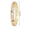 Rhinestone Vintage Cloisonne Bangle Hollow Women's Hand Bracelet  Jewelry Gifts