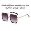 Fashion Square Sunglasses With Uv400 Protection For Travel And Outdoor Activities