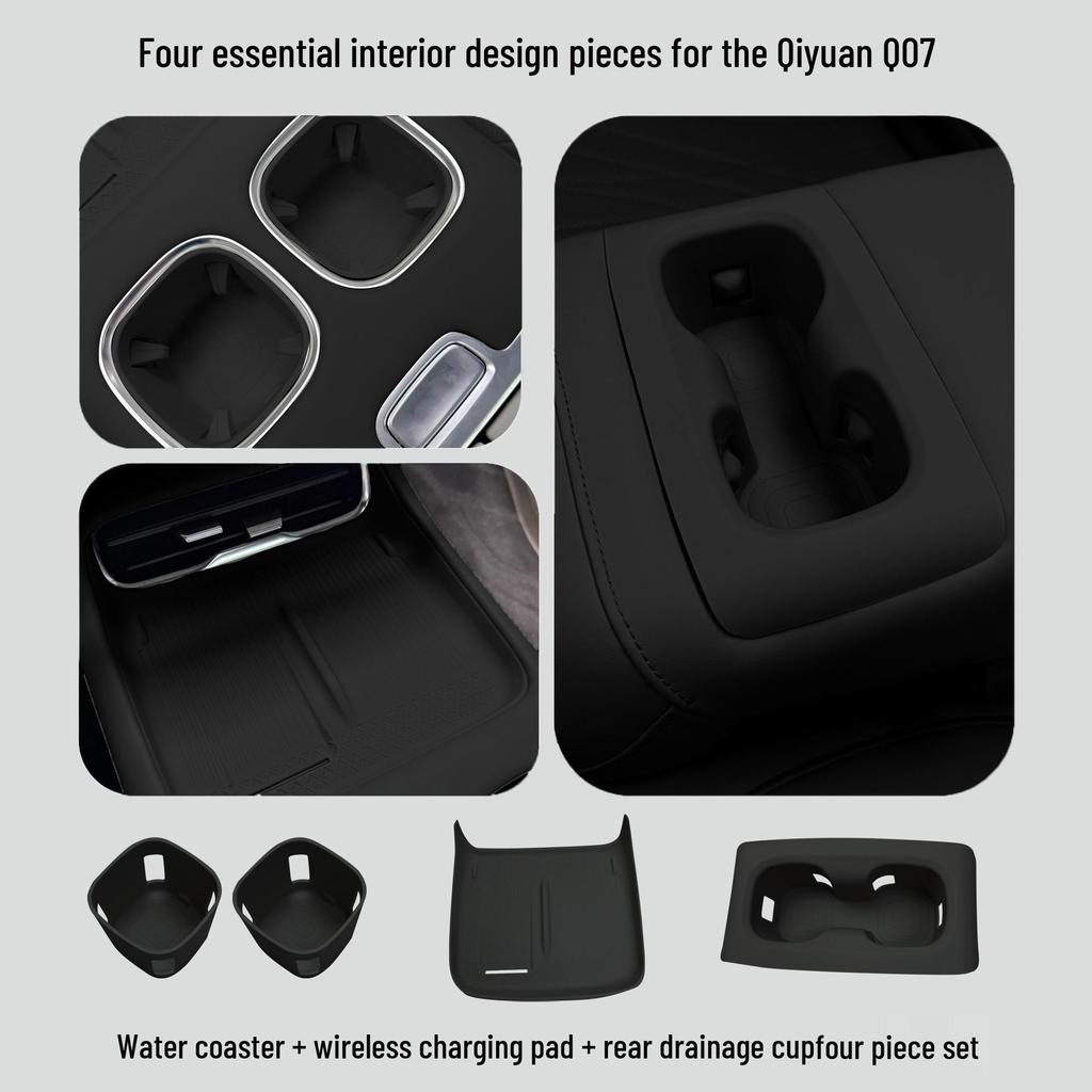 Changan Qiyuan Q07 Silicone Center Console Storage Box for Interior Upgrade