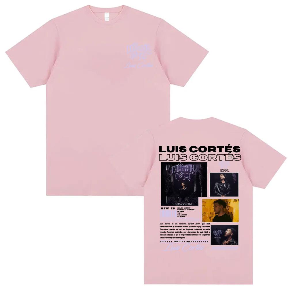 Rapper Luis Cortes Album 2026 Merch T Shirts Unisexs Clothing Harajuku Hip Hop Punk Tshirts Male High Quality 100 Cotton Tshirt