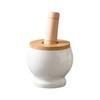 Ceramics Garlic Grinding Jar Cartoon Spices Mill Kitchen Gadgets Garlic Masher  Seasoning
