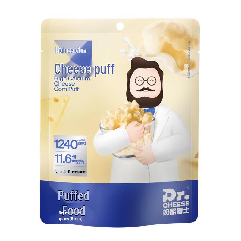 Dr.Cheese High Calcium Original Cheese Puffs