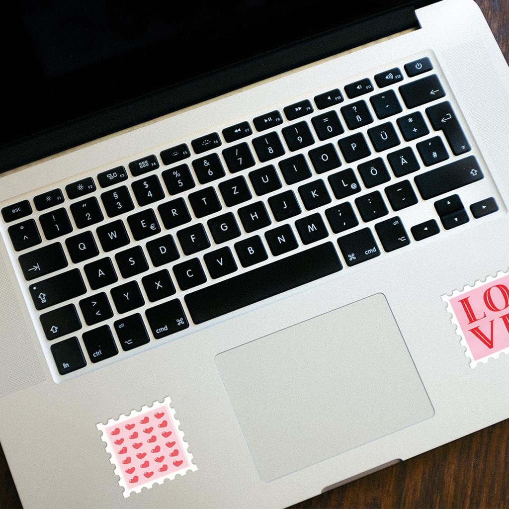 56 New Sweet Valentine's Day Stamps,  Decorative Stickers, Journal Stickers, And Luggage Stickers