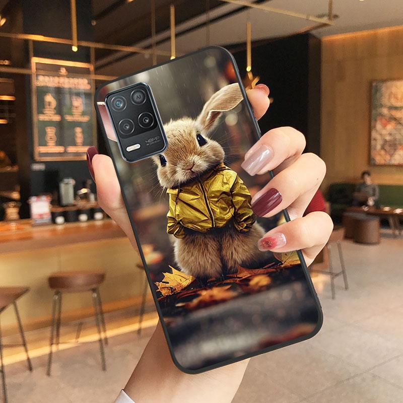 Rabbit Bunny Cute Girl Phone Case Cover Coque For Iphone Xiaomi Mi Samsung Galaxy Redmi Note A S 11 12 13 14 15 22 23 24 5G Pro Plus Max Fe Ultra