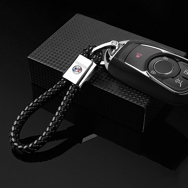 1pc Metal Car Key Chain Key Ring Key Lanyard Car Emblem Styling for Buick Envision GS GL6 GL8 Avenir Riviera Lesabre Velite Verano