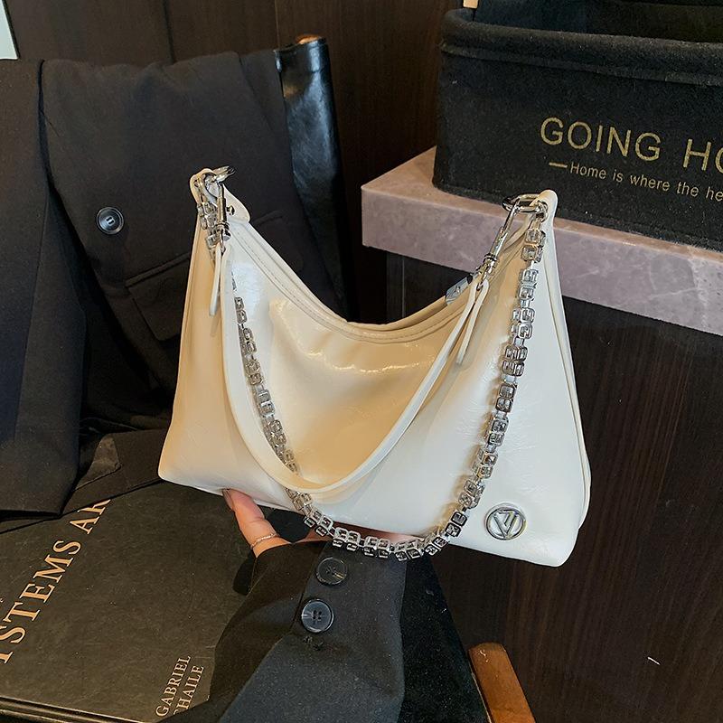 Premium Underarm Dumpling Bag Women's New Trendy Fashion Chain Shoulder Bag Casual Messenger Bag