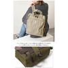 CABIN Tote Backpack Lightweight A4 Water-Repellent Daypack 2-Way Unisex GTM0171Z Black