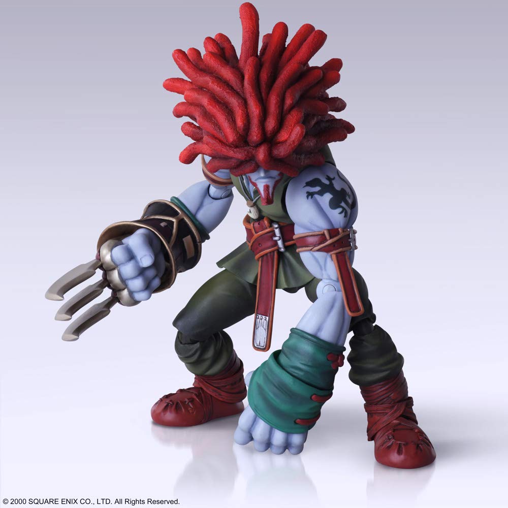 Final Fantasy IX Bring Arts Kuja Salamander PVC Painted Movable Figure &