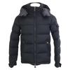 Moncler Im Inland autorisierte Montgenevre Daunenjacke Jacke 0 schwarzGebraucht