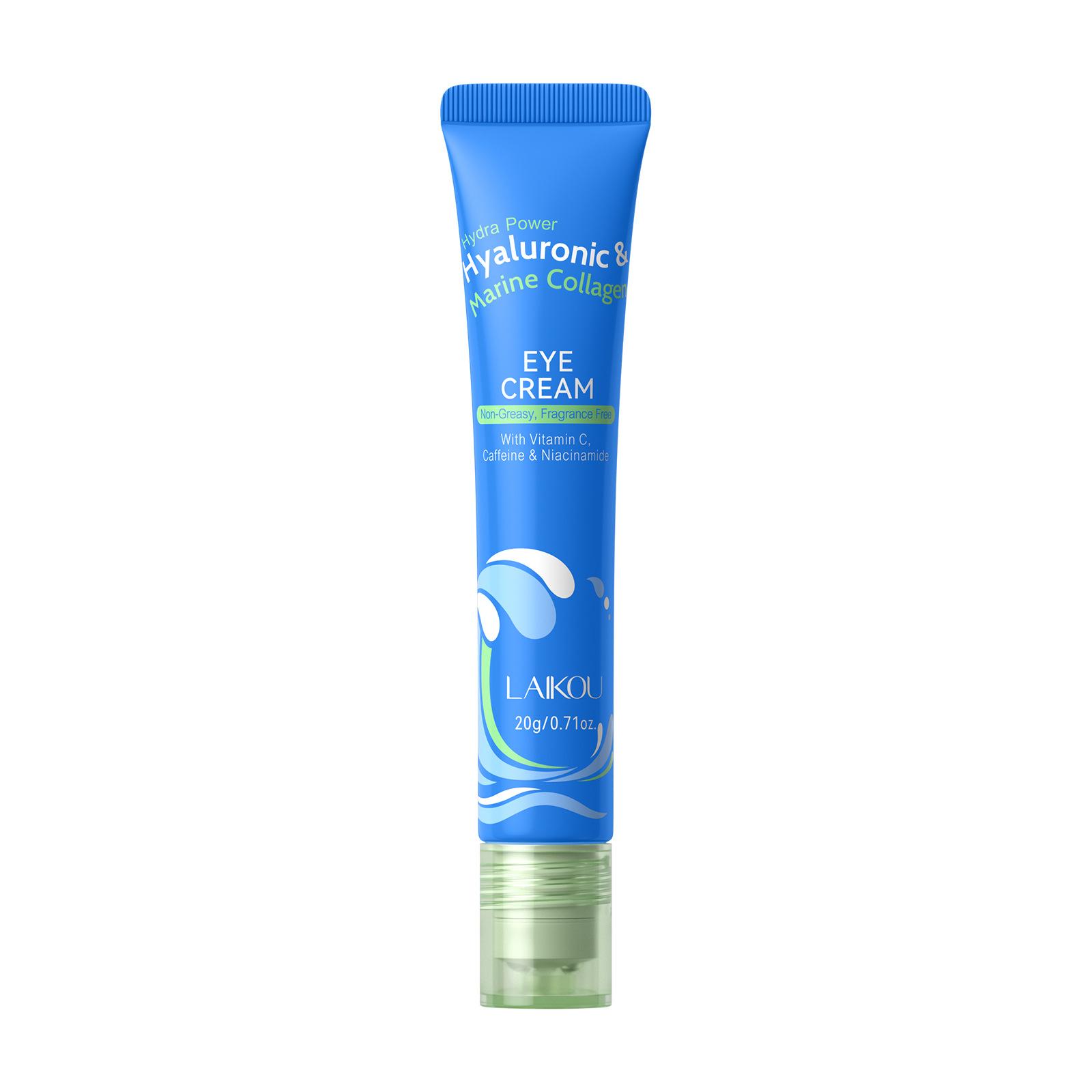 LAIKOU Hyaluronic Acid Collagen Eye Cream 20g Hydrating and Moisturizing