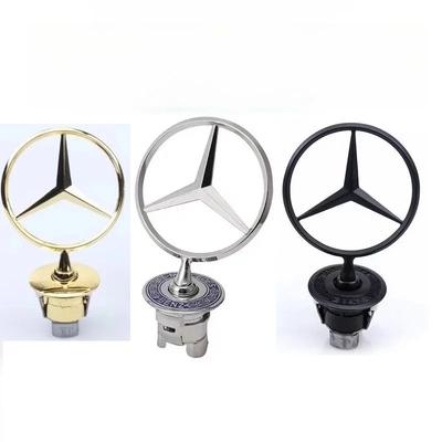 C200 E200 For Mercedes Benz Zinc Alloy Car Front Hood Emblem Badge Accessories For Mercedes Benz AMG W213 W223 W240 W212 W222 W2