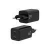 Cargador aisens gan 65w 2xusb-c pd3.0 qc4.0 negro