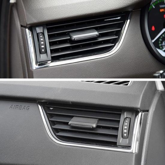 1pcs Car Front AC Vent Outlet Paddle Tab Clip For Skoda Octavia 2014-