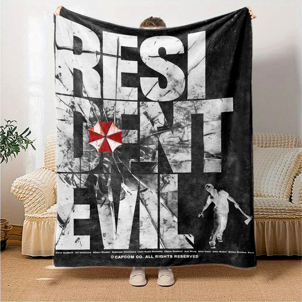 Resident Evil Blanket, High quality Comfortable for All Seasons, Home Decor, Warmth and Comfort