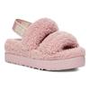 UGG Oh Fluffita Clean/Simple Fashion Fleece Lined Mules Fuzzy Slippers Women's Rose Gray 1120876-RSGRY