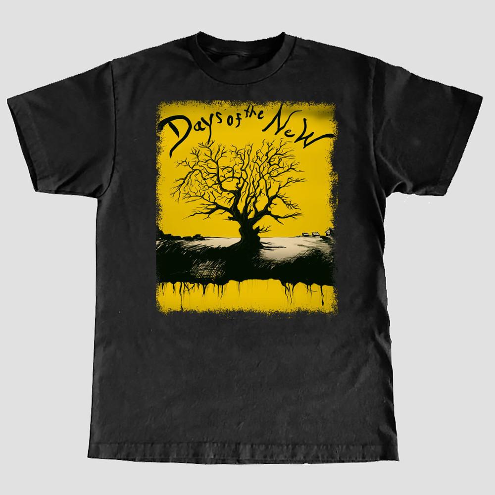 

Rare DAYS OF THE NEW band member Men s S-234XL Black Shirt D634 Unisex T-Shirt XXXL