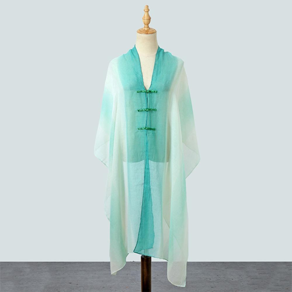 Sun Protection Ethnic Style Shawl Wraps Beach Scarf Vintage Sunscreen Shawl  Outdoor