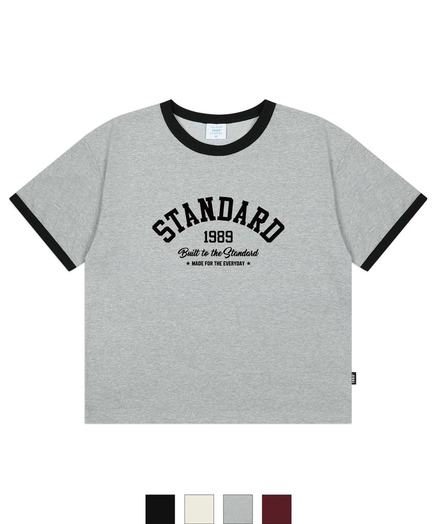 1989 Standard Built Standard Cool Cotton Crop Ringer Short Sleeve (Srcstd-0256)