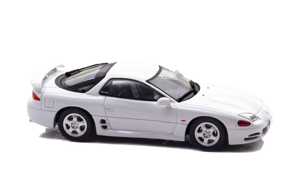 CARNEL 1/43 Scale Mitsubishi GTO Twin Turbo (Z16A) 1993 Galaxy White Finished Model CN439303