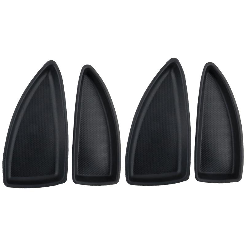 For Malibu For Chevrolet DoorSwitch Bezel Cap 4pcs/set Black For Chevrolet Front Left/right Direct Replacement