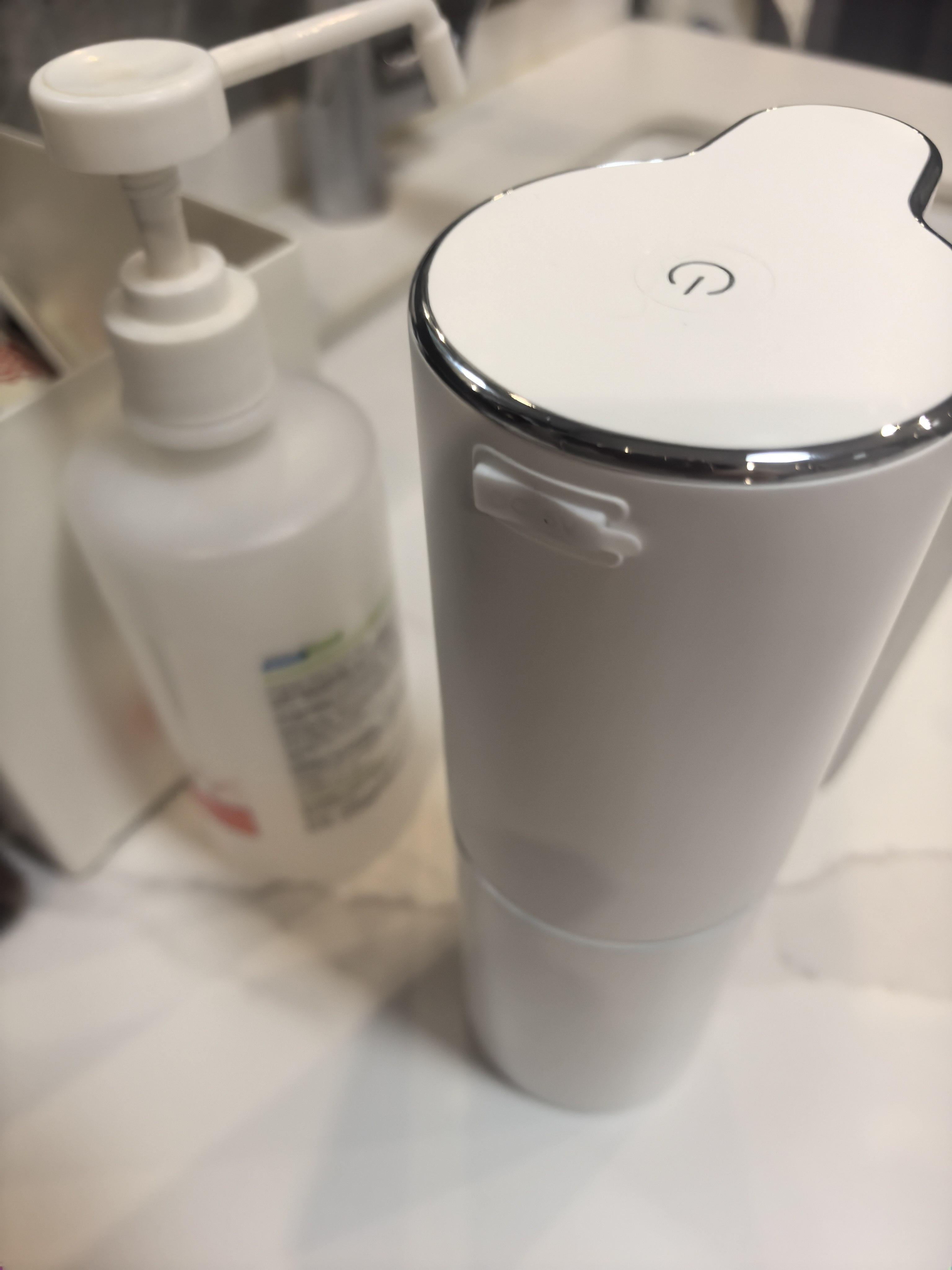 

1Pc Automatic Foam Soap Dispenser Smart Hand Washing Machine USB Charging White ABS Bathroom
