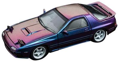 Freestyle AT Model Schaal Mazda RX7 FC3S Infini Chameleon Blisterverpakking Afgewerkt Product AT64010 1/64