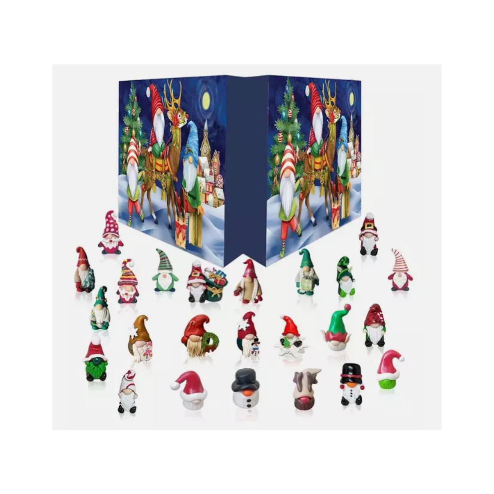 2024 Christmas ResinGnome Advent Calendar Resin Gnome Decor Xmas Gonk
