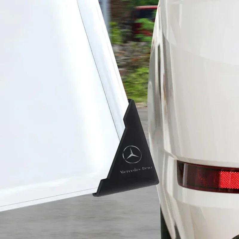 AABHZ1 2PCS for Mercedes Benz Car Door Edge Buffer Cover Anti-collision Sticker W176 W177 W204 W205 W210 W211 W212 W213 GLA GLK ML GL