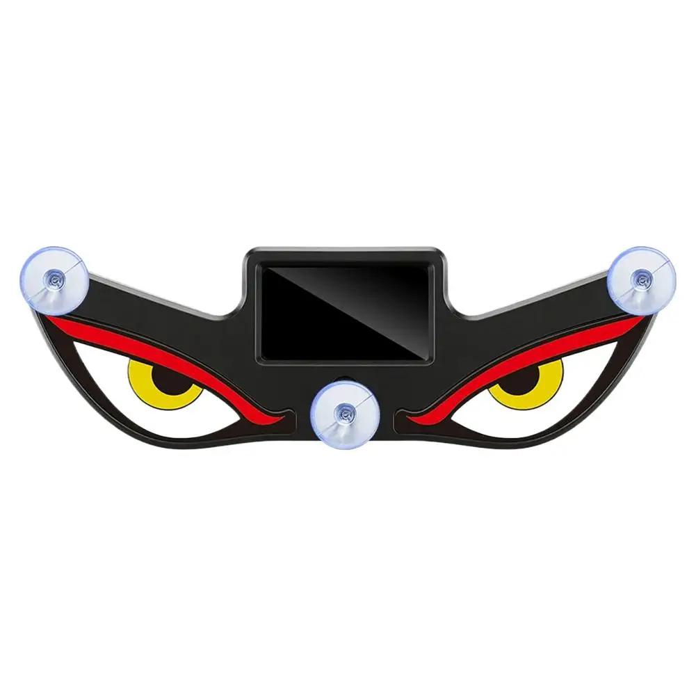 

Solar Powered Devil Eyes Car Warning Light LED RGB Eyes Signal Lamp Anti-collision Rear-end Warning Light for Truck K0H7