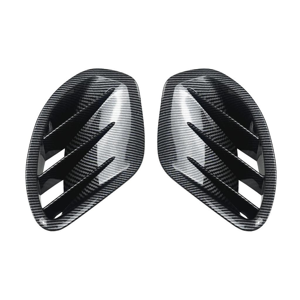 For Alfa Romeo Tonale + ABS Exterior Rear Bumper Spoiler Exhaust Tips Cover Side Air Vents Trim Car Decoration Sticker
