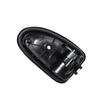 2Pcs Car Interior Internal Door Handle Chrome Plated Left Right Door Handle For Renault Clio 2000-2009 2/3-4/5
