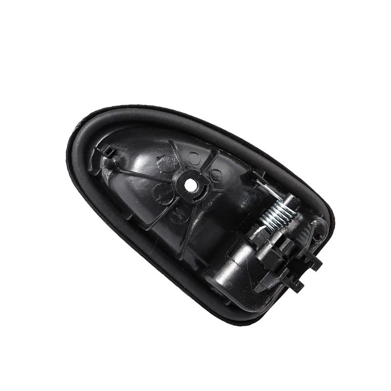 2Pcs Car Interior Internal Door Handle Chrome Plated Left Right Door Handle For Renault Clio 2000-2009 2/3-4/5