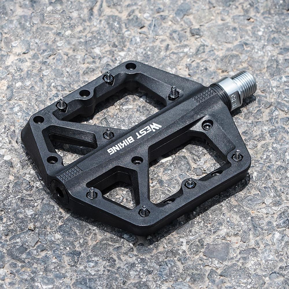 

Ultralight Nylon Bicycle Pedals 2 Sealed Bearings Bike Pedals AntiSlip Waterproof Wide Bike Pedals Cycle Accessories синий
