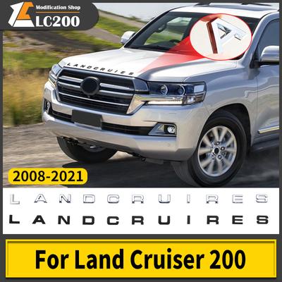 For Land Cruiser 200 Cover Letter Sticker LC200 Engine Cover Decoration Land Cruiser Logo Modification Accessories