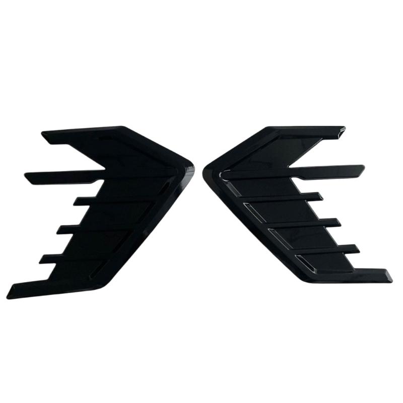 Car Side Vent Sticker ABS Side Air Intake Flow Vent Decorative Cover Easy To Install Universal For Most Vehicles