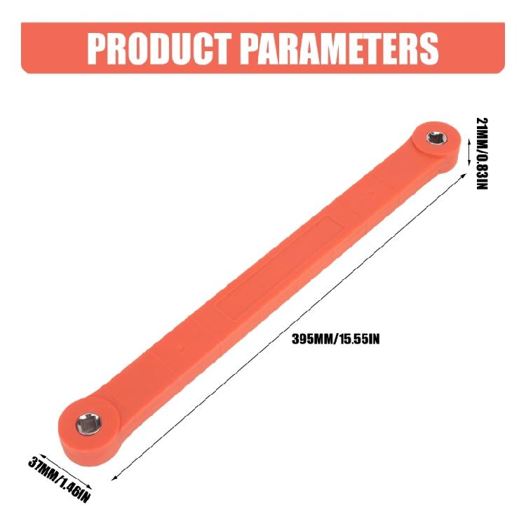 Long Handle Manual Spanner Tool with Double Ended Working Heads, Two Way Repair Hand Tool for Fastening and Vehicle Service Use Now