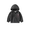 Kids Fleece Hooded Jacket Autumn and Winter Children's Clothing Boys' Bear Zip-up Shirt Boys' Double-Sided Polar Fleece Hoodie