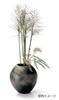 Marui Seito Shigaraki Ware Hechimon Flower Vase, Large, Brown, Ash Glaze, Inka Design, Ceramic, MR-1-2596