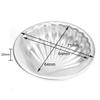2 Stück neue Aluminiumlegierung Muschelform Badebombenform Kuchen Gelee DIY Metallformen