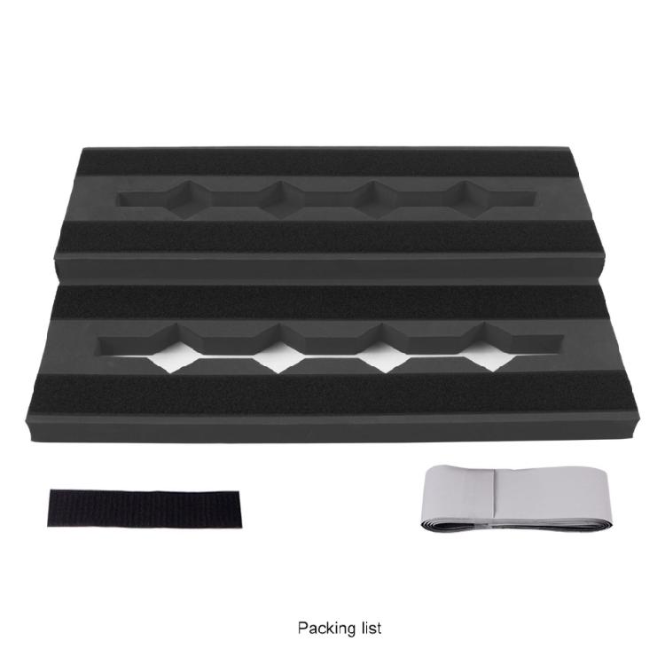 Portable Guitar Effect Pedal Board Professional Step Design Single Effect Board Nonslip Effect Track Board Easy To Use