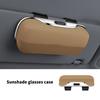Clamp On Universal Car Accessory Strong ABS Auto Visors Sunglasses Organizer Hard Shell Eyeglasses Case for Vehicles