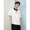 GXG Men's Contrast Collar Short Sleeve Polo Shirt