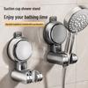 Adjustable Suction Cup Shower Head Holder - No Drilling Needed.