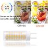 LED GY8.6 Bulb, 7W T4 G8 LED Bulb, 75W Halogen Bulb Replacement, GY8.6 Bi-pin Base Light Bulb, AC120V, for Under Counter Kitchen Lighting, Light